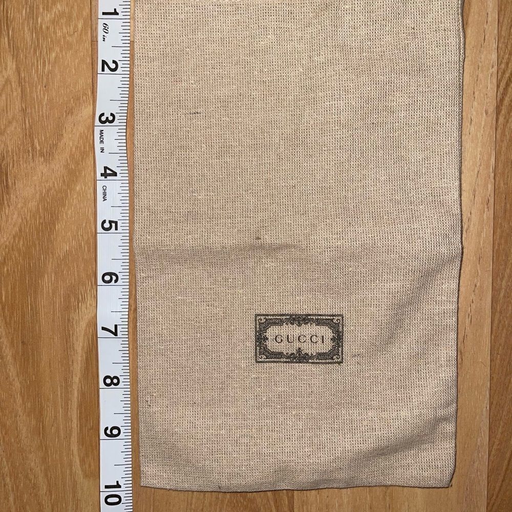 Brown and Black Small Gucci Dustbag Brown and Black Small Gucci Dustbag - Picture 7 of 8